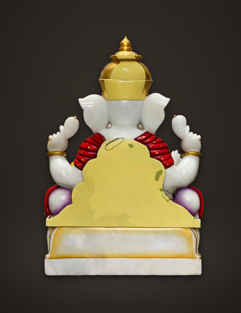 Ganesh Murti in Marble 33 inch, additional view