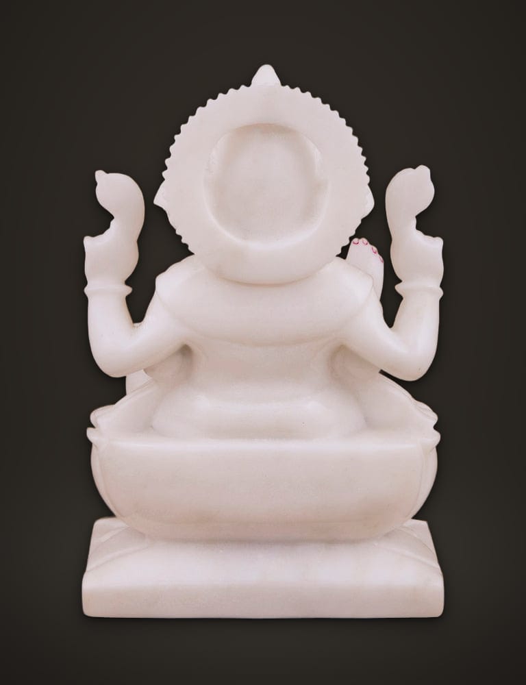 Marble Murti Ganesh 7 inch, additional view