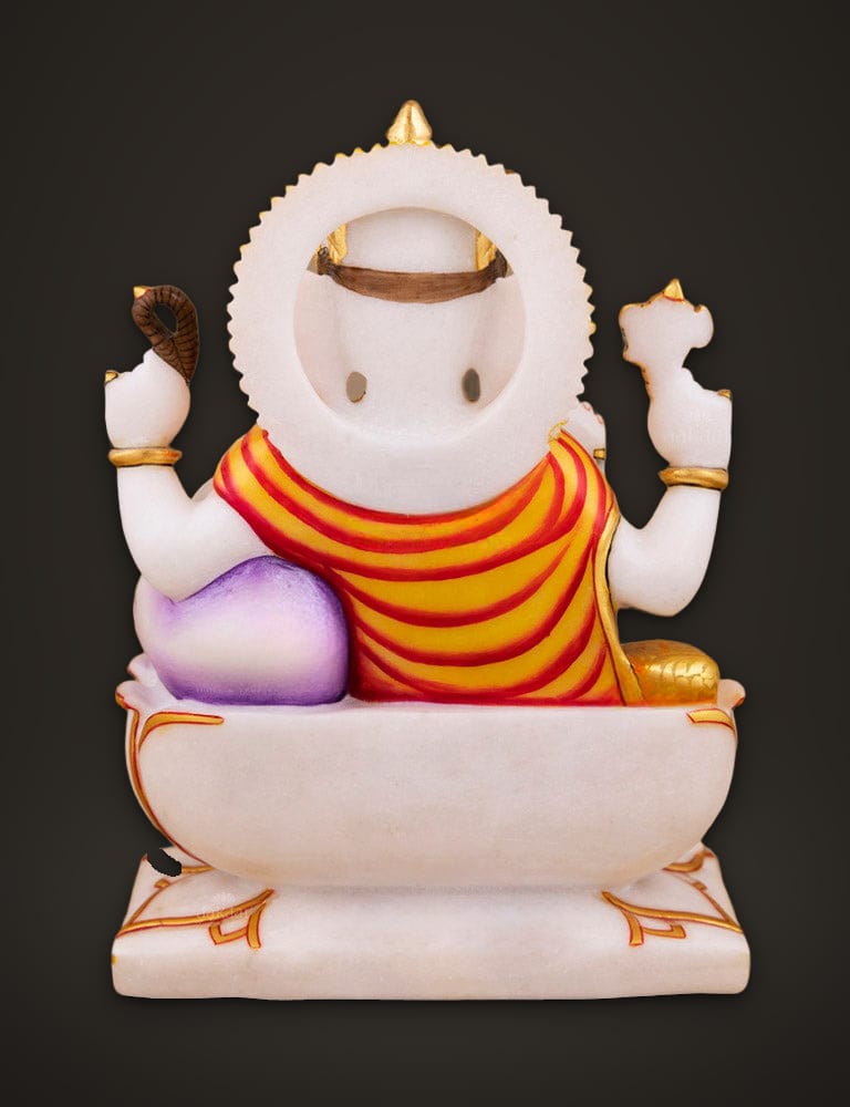 Marble Murti Ganesh 9 inch (B), additional view