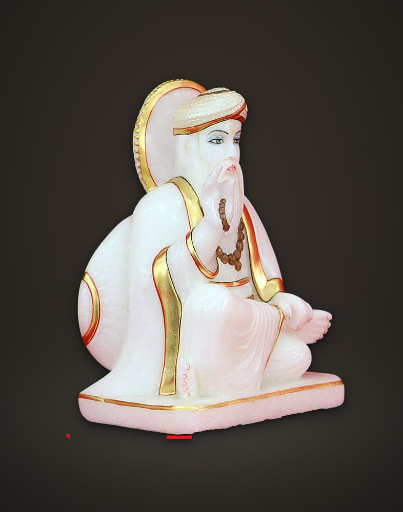 Marble Gurunanak Statue 8 inch, additional view