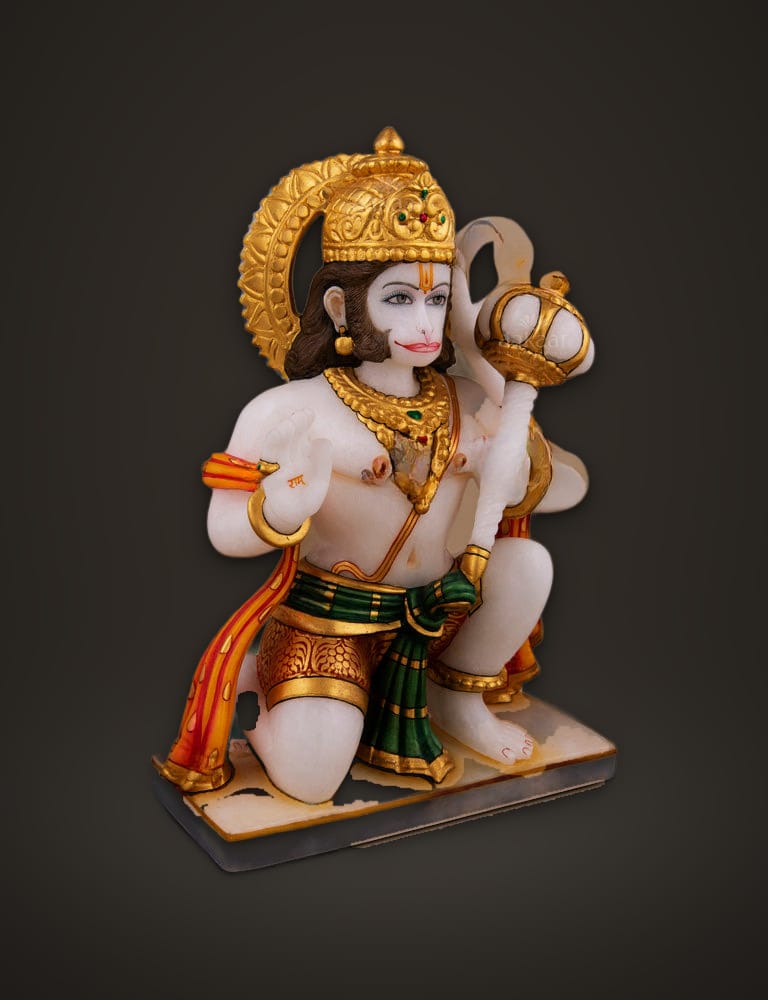 Marble Murti Hanuman 10 inch, additional view