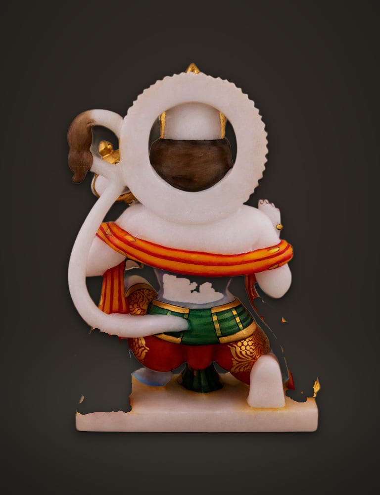 Marble Murti Hanuman 10 inch, additional view
