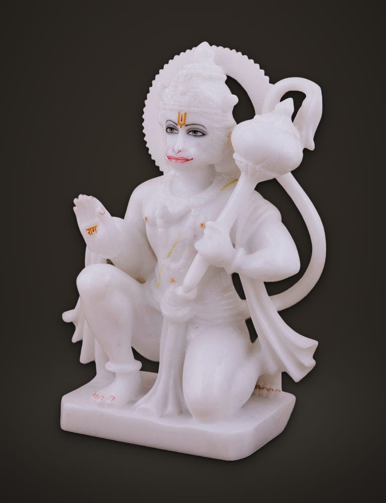 Marble Murti Hanuman 9 inch, additional view