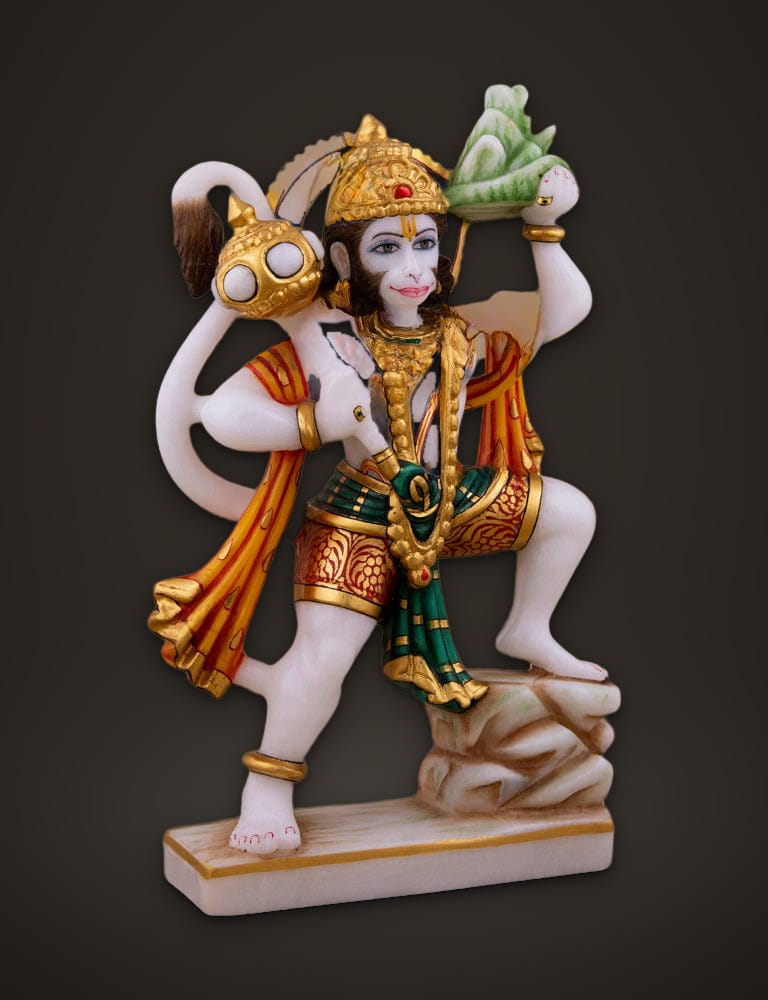 Standing Hanuman Statue 10 inch, additional view