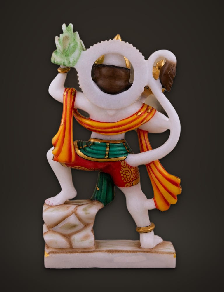 Standing Hanuman Statue 10 inch, additional view