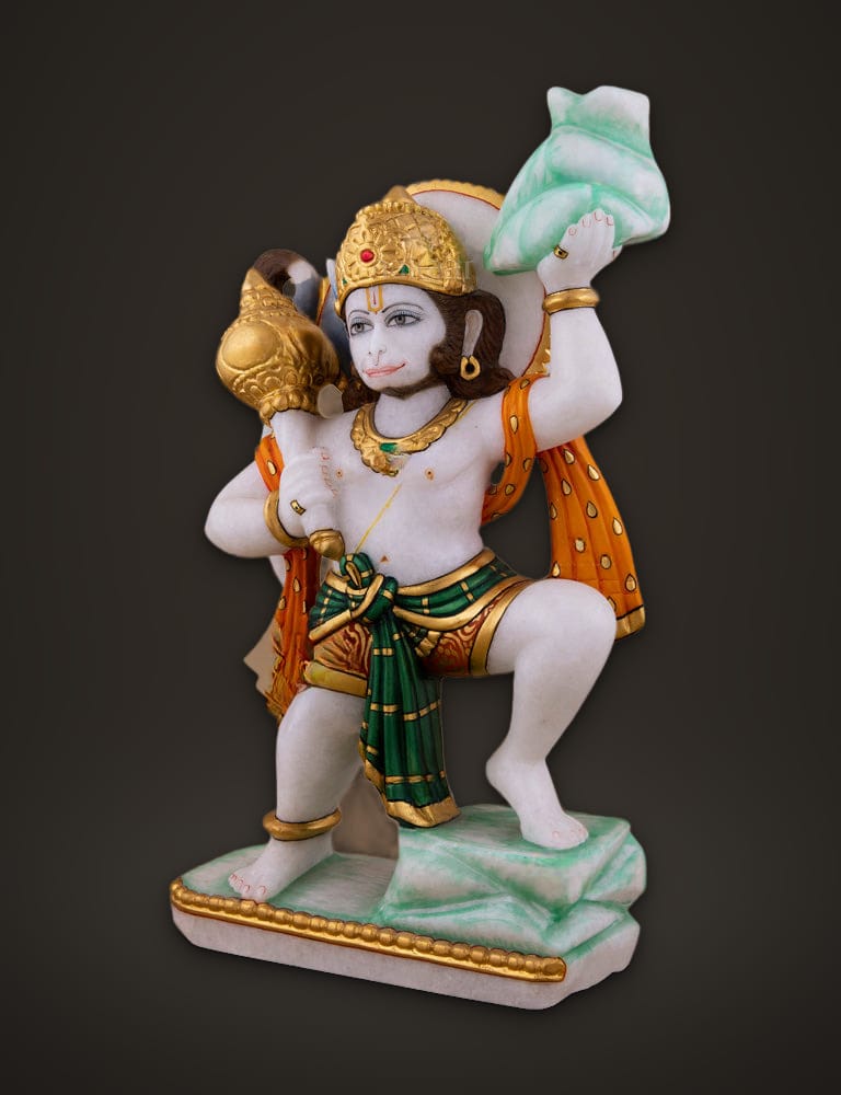 Standing Veer Hanuman Idol 14 inch, additional view