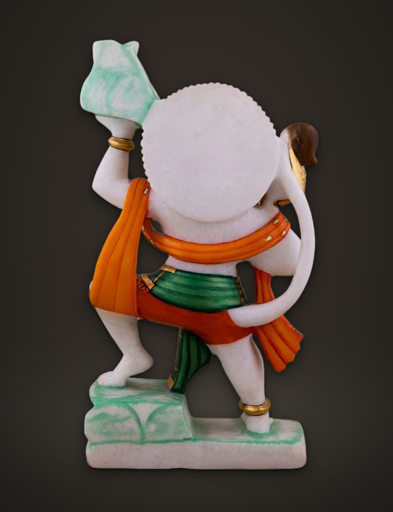 Standing Veer Hanuman Idol 14 inch, additional view