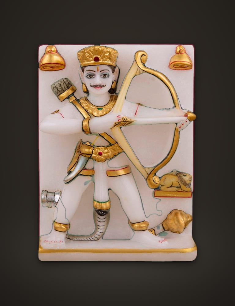 Ghantakaran Mahavir Idol 5 inch, front view