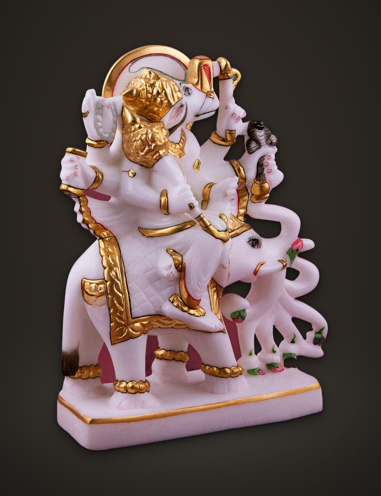 Jain God Idol Manibhadra 7 inch, additional view