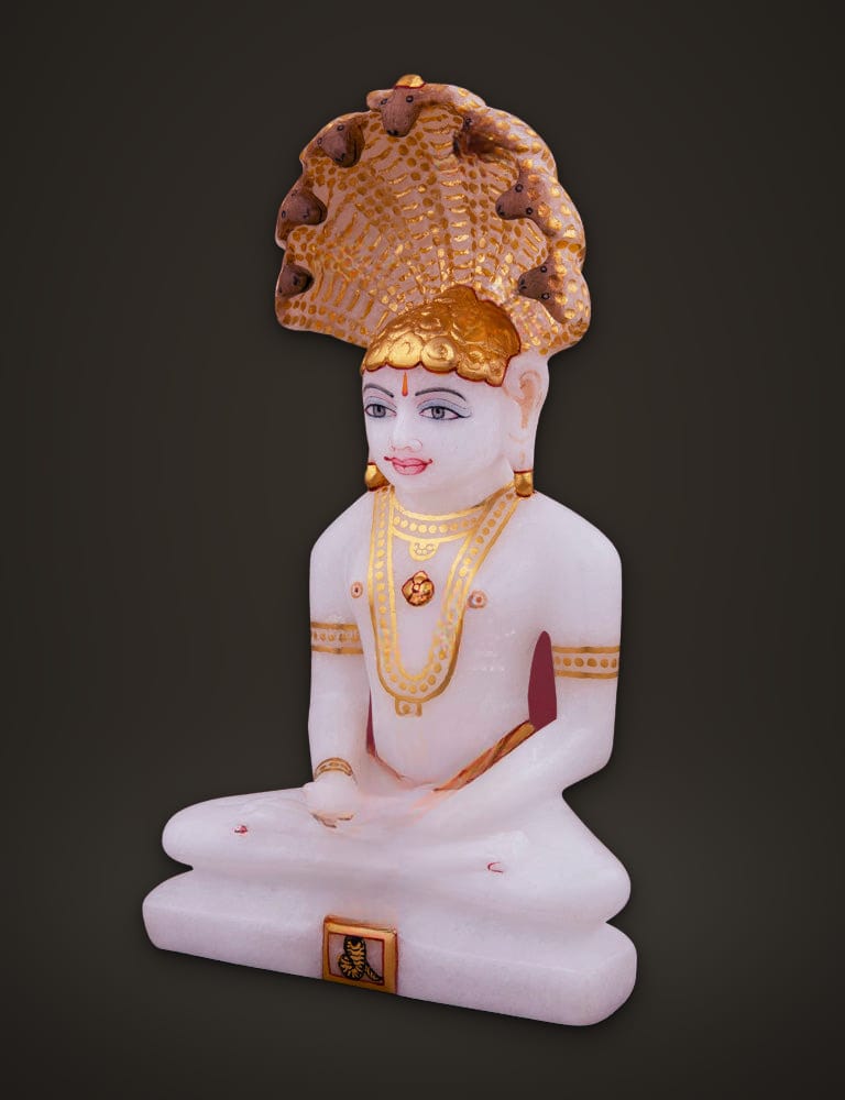 Jain Murti Parasnath Dada 7 inch, additional view