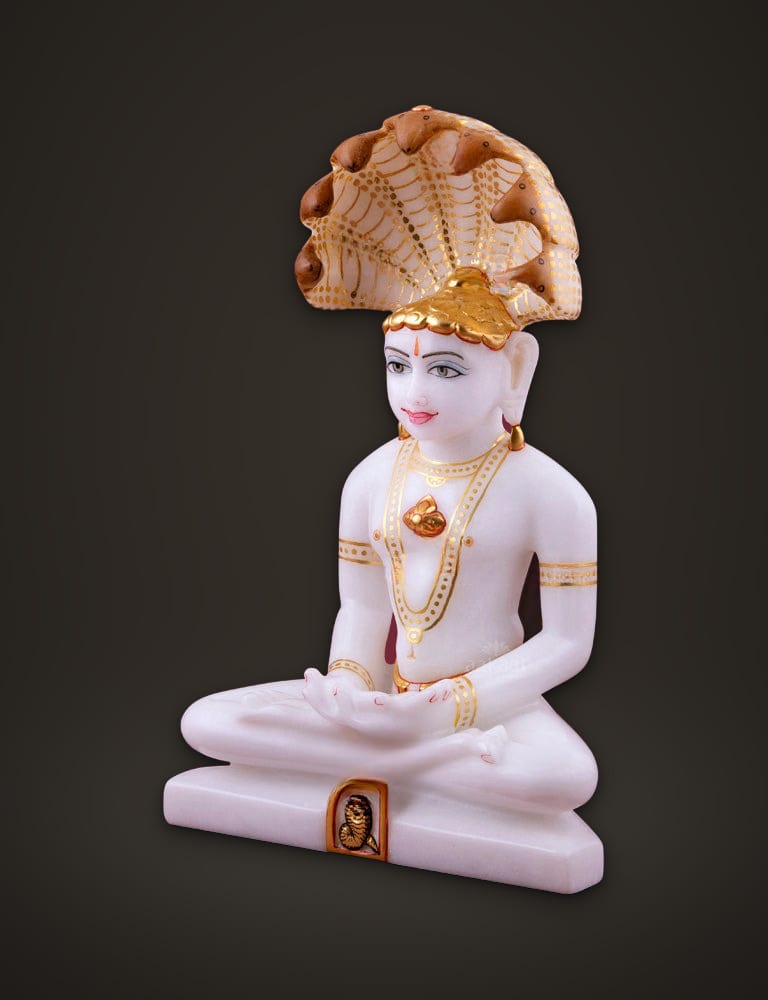 Jain Murti Parshwanath 9 inch (A), additional view