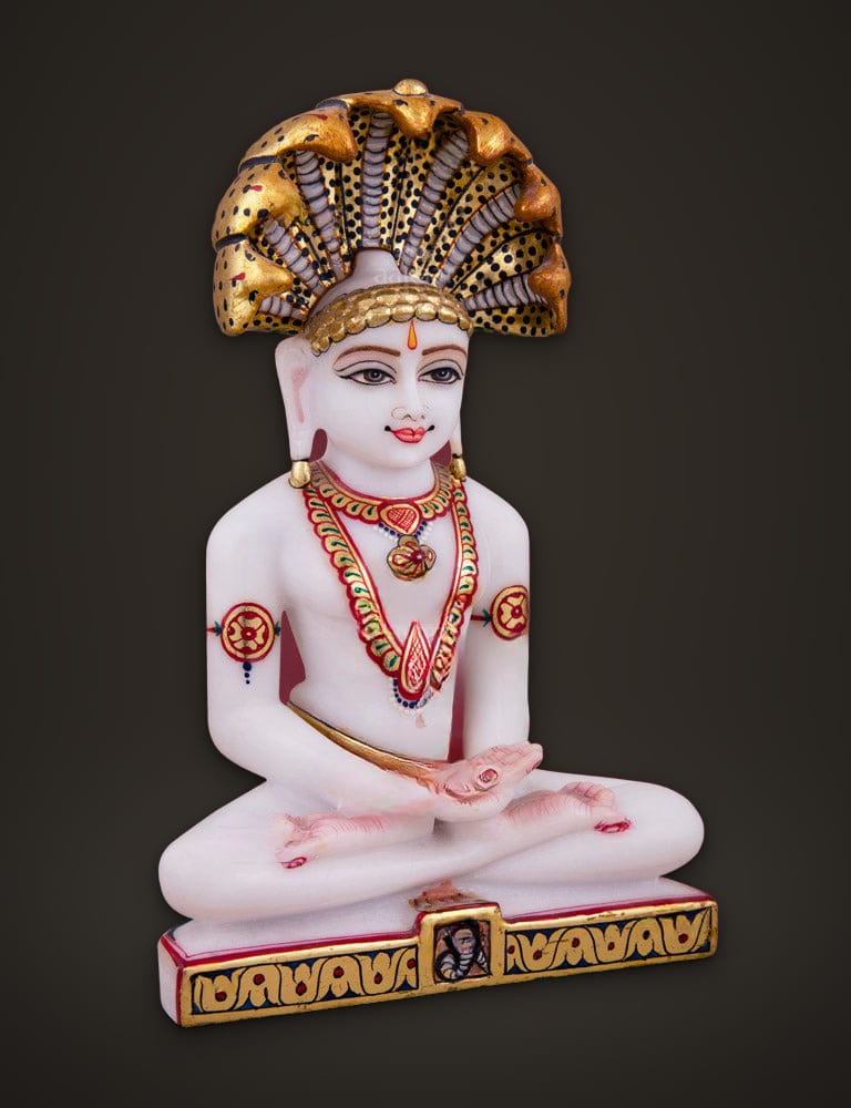 Jain Murti Parshwanath 9 inch, additional view