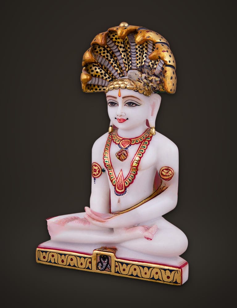 Jain Murti Parshwanath 9 inch, additional view