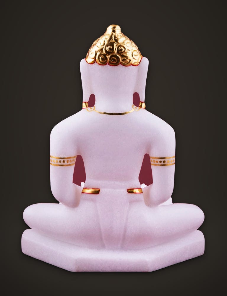 Marble Jain Murti Mahavir 9 inch, additional view