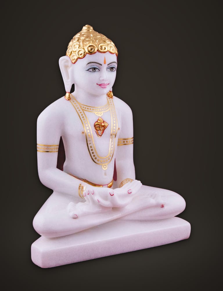 Marble Moorti Mahavir 11 inch, additional view
