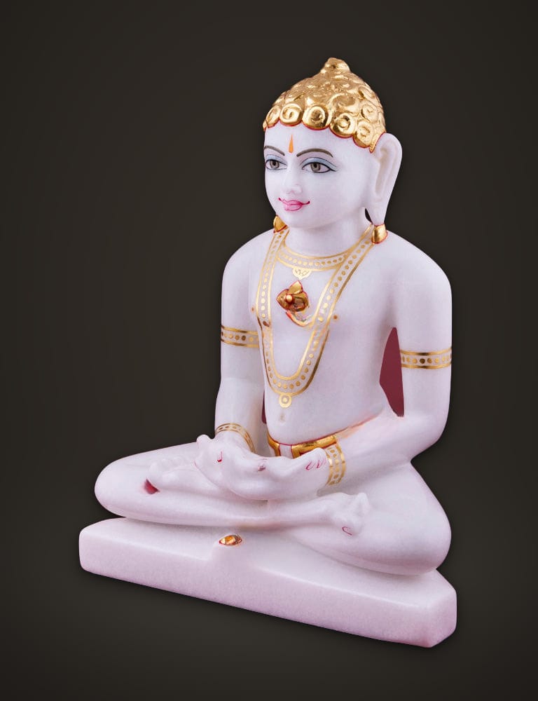 Marble Moorti Mahavir 11 inch, additional view