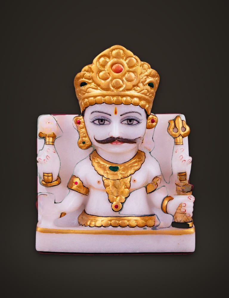 Nakoda Bhairav 5 inch, front view