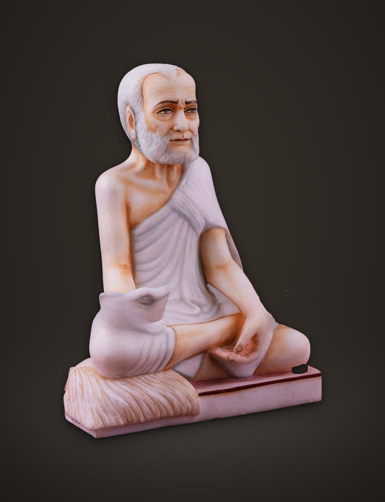 Rajendra Suri Maharaj in Marble 9 inch, additional view