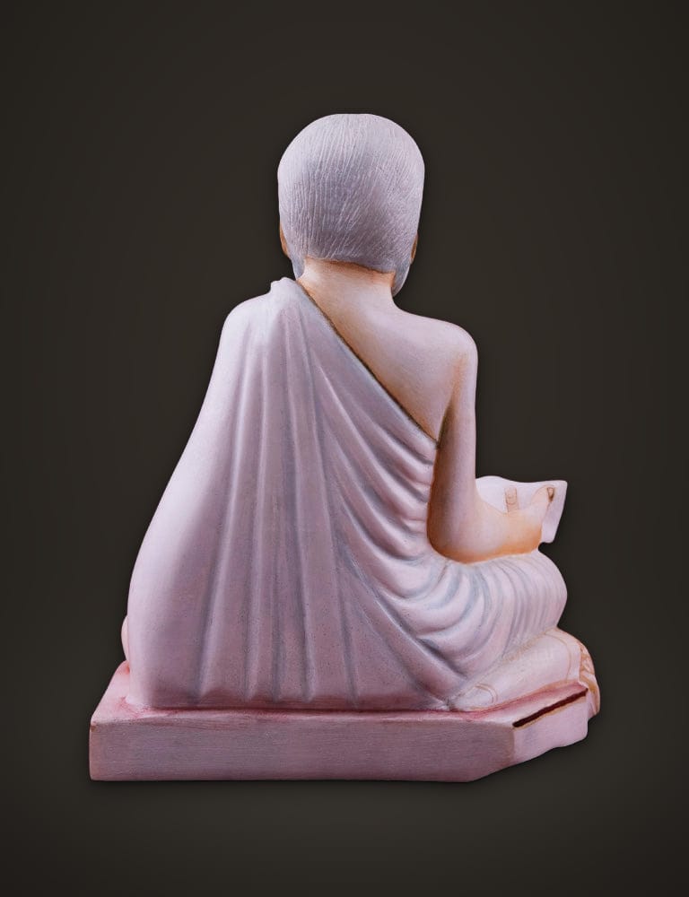 Rajendra Suri Maharaj in Marble 9 inch, additional view