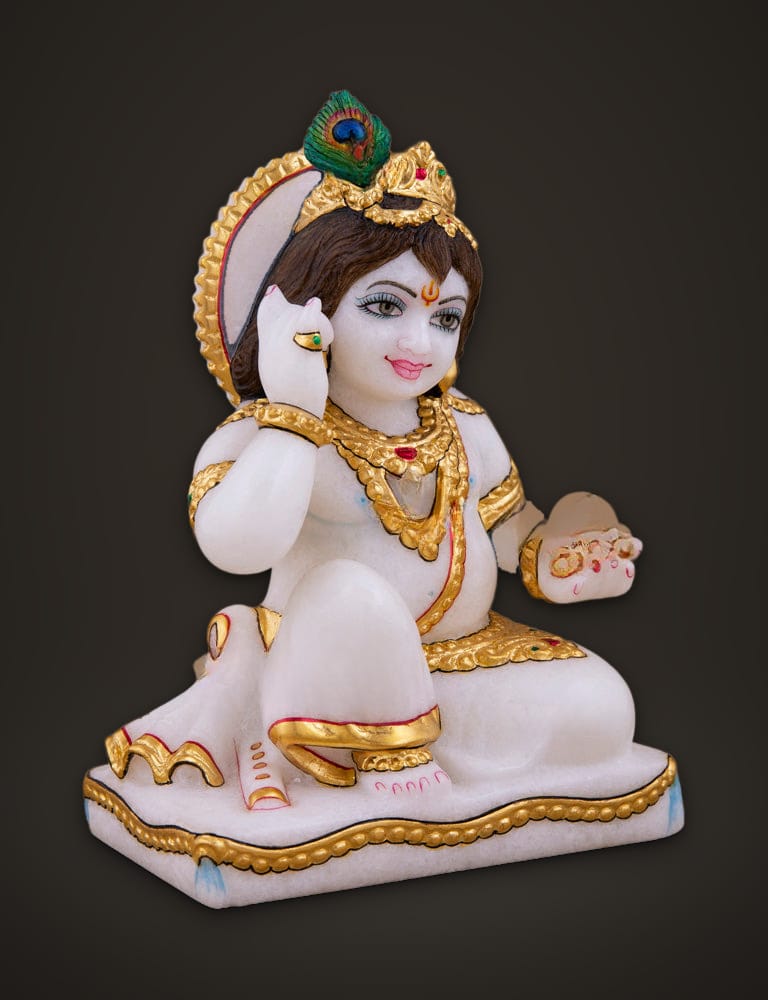 Baby Krishna Makhan Chor 7 inch, additional view