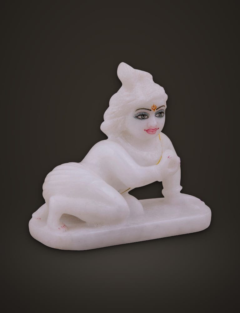 Ladoo Gopal Krishna 5 inch, additional view