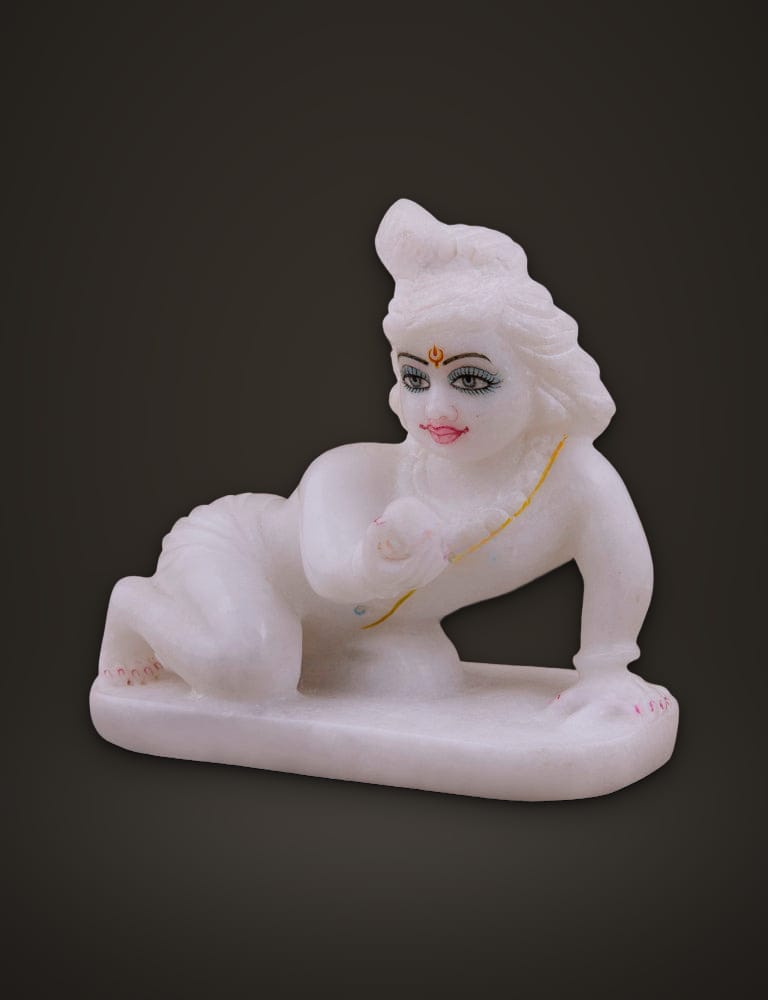 Ladoo Gopal Krishna 5 inch, additional view
