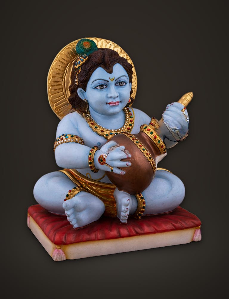 Makhan Chor Krishna 12 inch, additional view