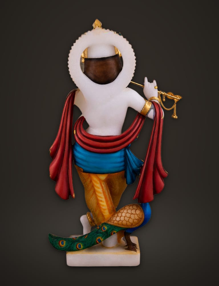 Marble Murti Krishna 15 inch (A), additional view