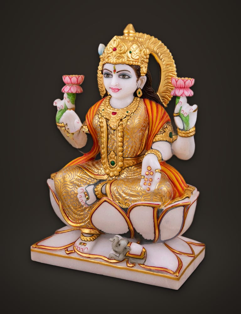 Goddess Lakshmi Idol 12 inch, additional view