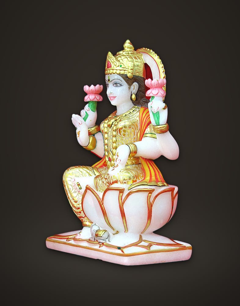 Mahalaxmi in Golden Saree 7 inch, additional view