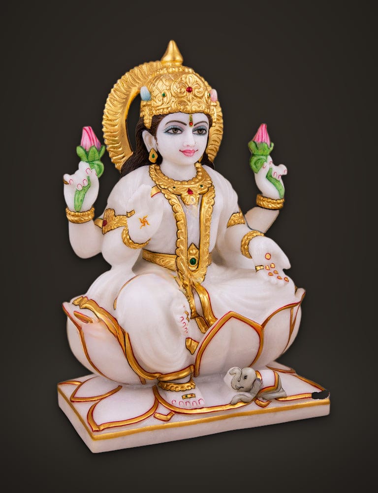 Marble Idols Lakshmi 12 inch, additional view