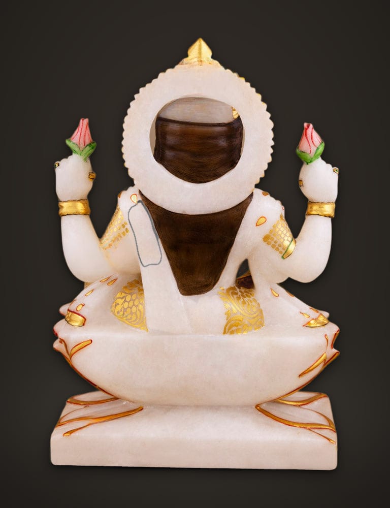 Marble Murti Lakshmi 10 inch, additional view