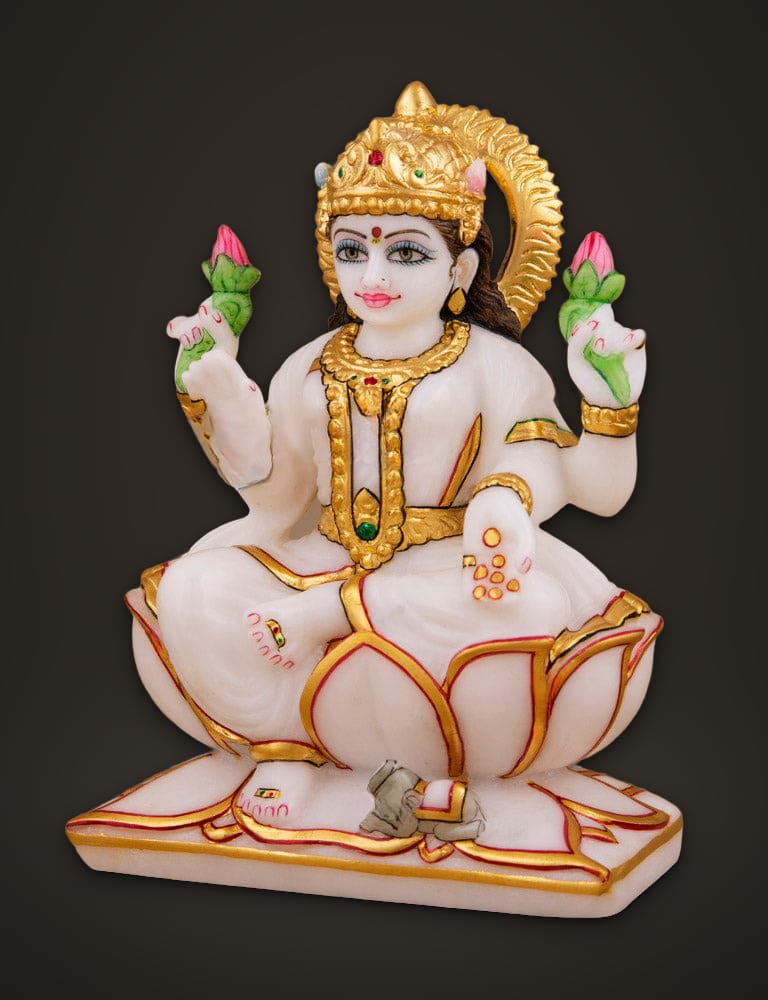 Marble Murti Lakshmi 6 inch, additional view