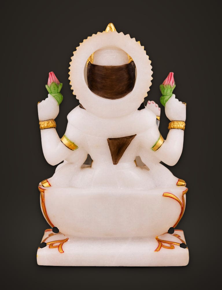 Marble Murti Lakshmi 7 inch (A), additional view