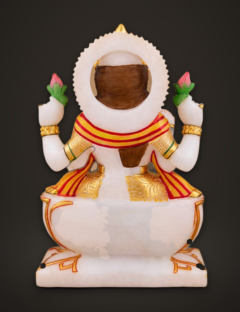 Marble Murti Lakshmi 7 inch, additional view