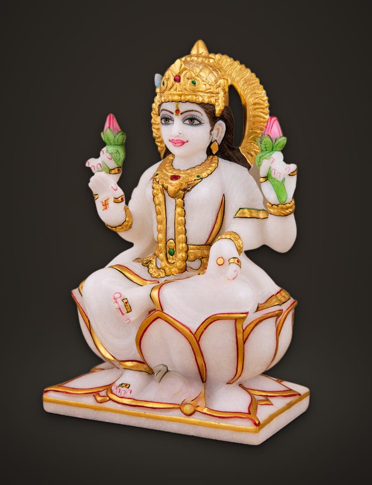 Marble Murti Lakshmi 8 inch, additional view