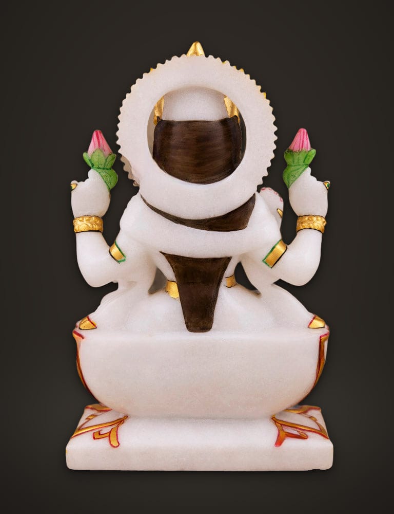 Marble Murti Lakshmi 8 inch, additional view