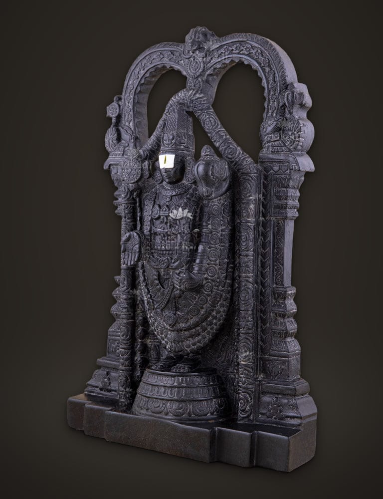 Black Marble Tirupati Balaji 15 inch, additional view