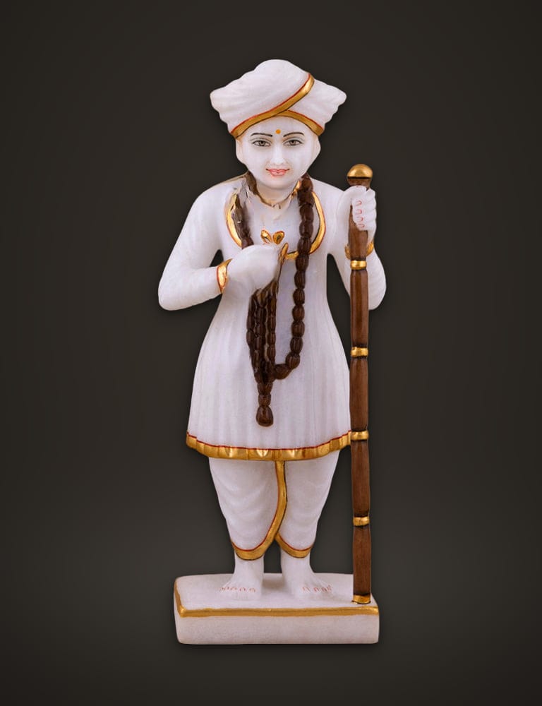 Jalaram Bappa Idol 10 inch, front view