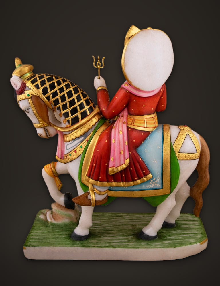 Marble Idol Ramdev Pir Maharaj 15 inch, additional view