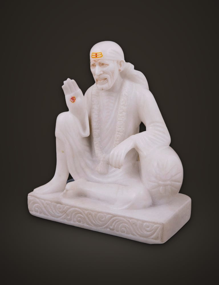 Marble Murti Sai Baba 6 inch, additional view