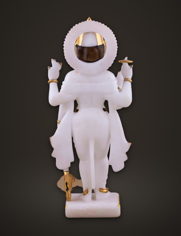 Marble Murti Vishnu Lakshmi 12 inch (A), additional view