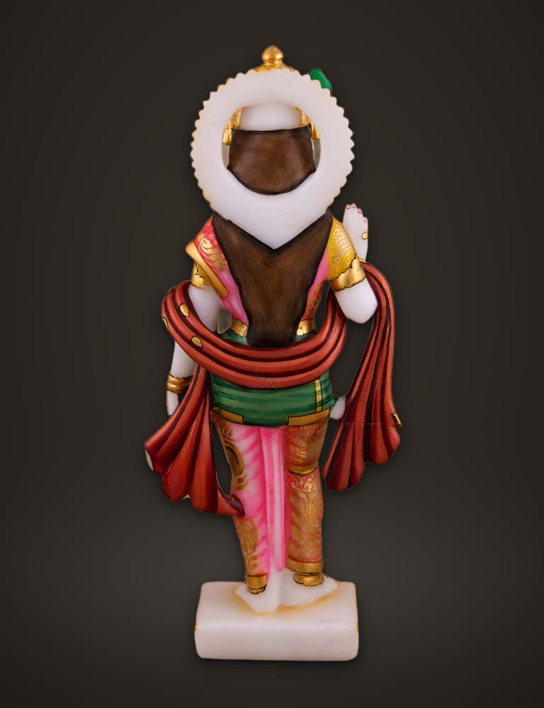 Marble Murti Vishnu Lakshmi 12 inch, additional view