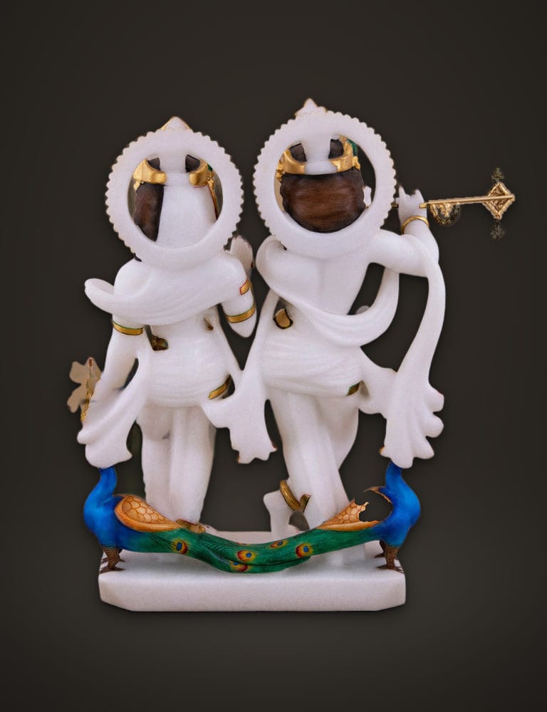 Marble Idol Radha Krishna 15 inch, additional view