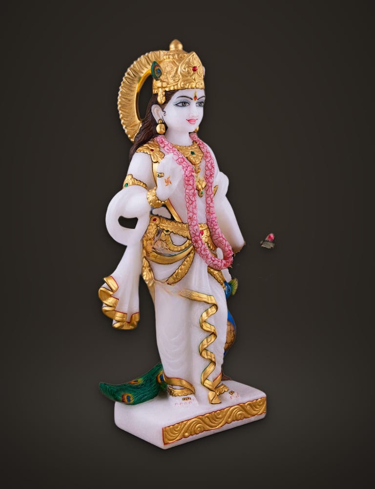 Marble Radha Krishna 15 inch, additional view