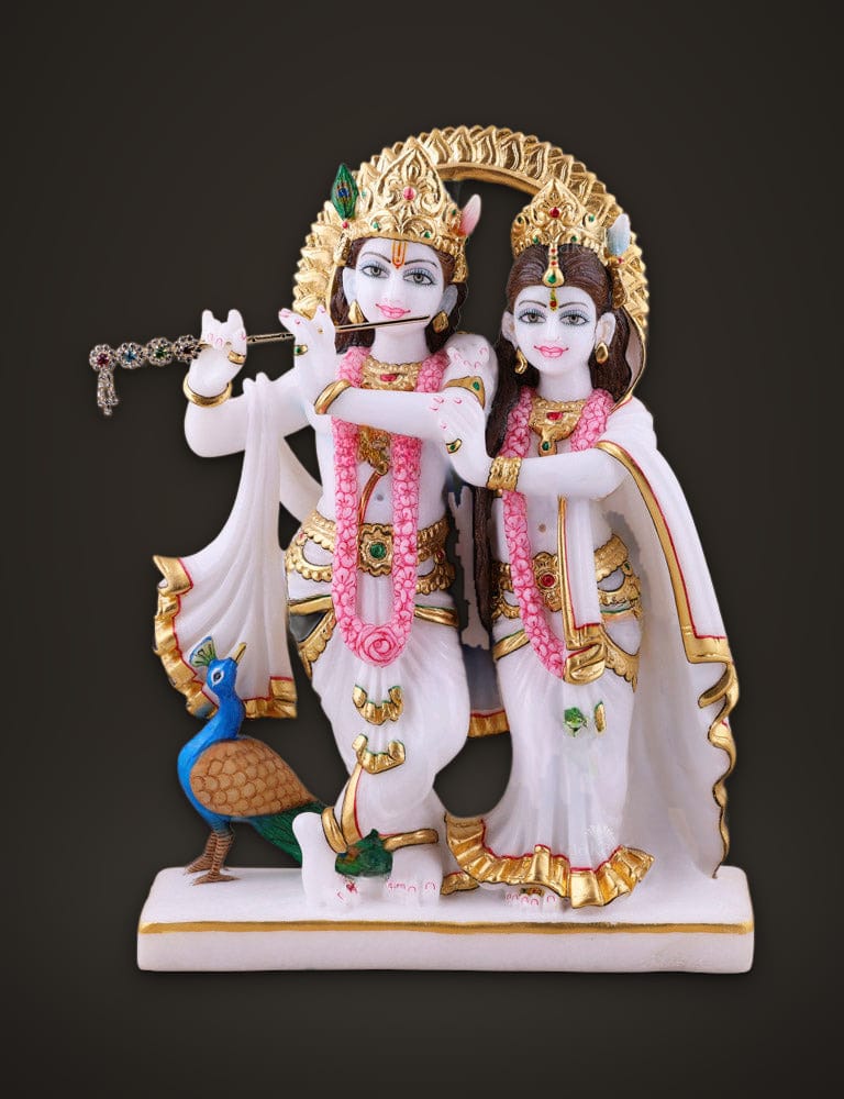 Radha Krishna Jugal Jodi 12 inch, front view