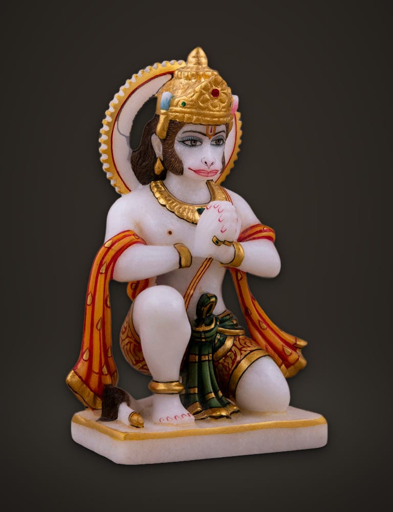 Marble Murti Ram Darbar 15 inch, additional view