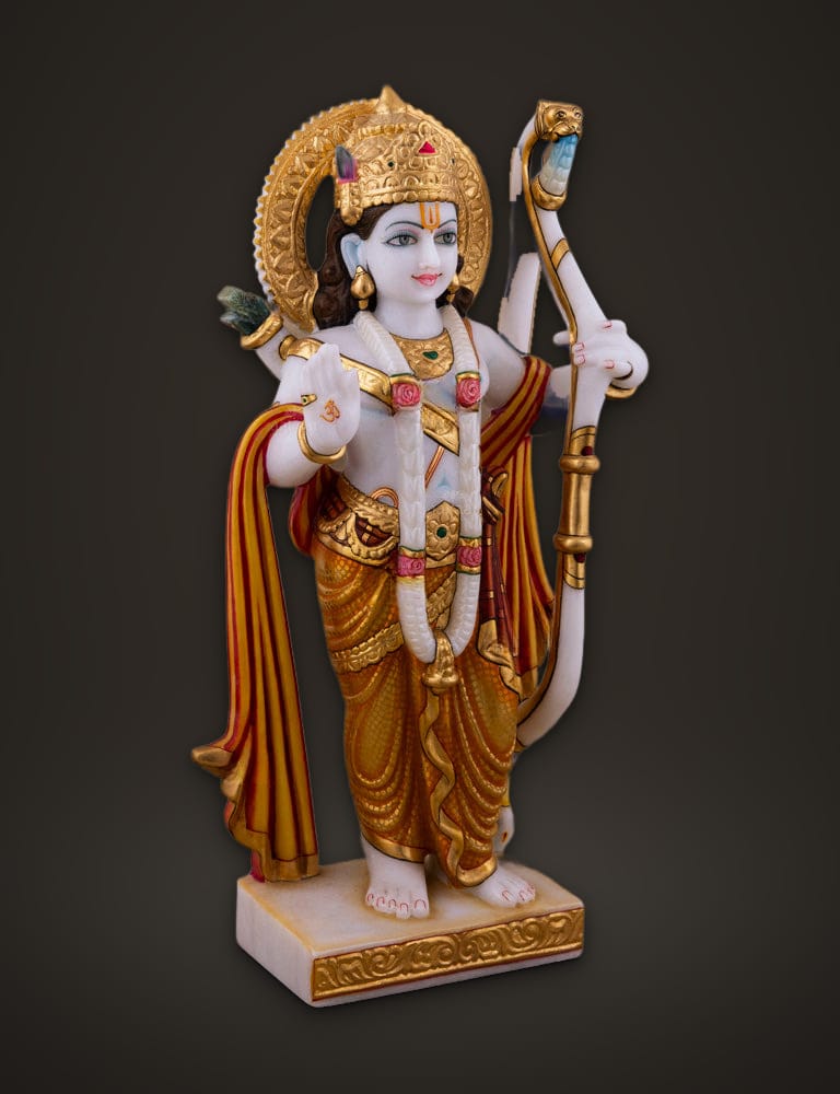Marble Murti Ram Darbar 15 inch, additional view