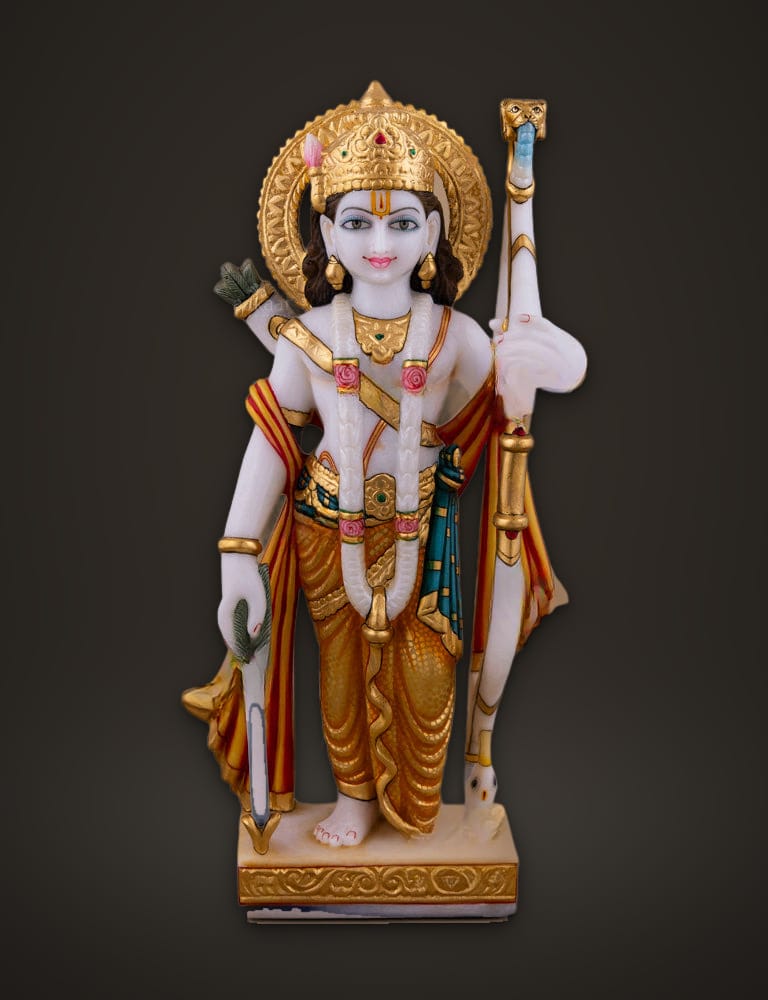 Marble Murti Ram Darbar 15 inch, additional view