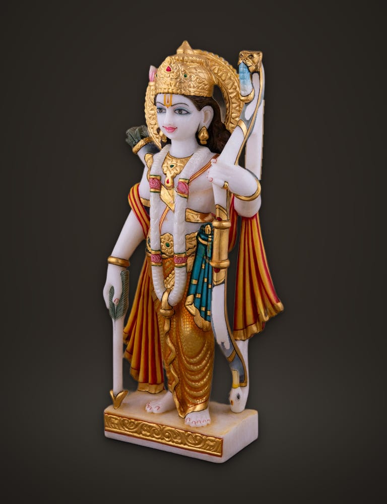 Marble Murti Ram Darbar 15 inch, additional view